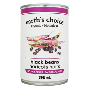 Beans, Black -no salt -398ml can