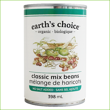 Beans, Classic Mix - no salt -398ml can