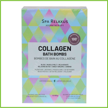 Bath Bombs, collagen 6x60g