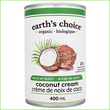 Organic Coconut Cream, Guar Gum free 21%