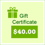 $40 sprout master gift certificate