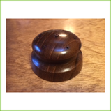 Teakwood Indian Button Incense holder