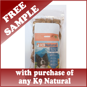 K9 Beef Feast FREE SAMPLE
