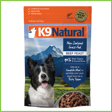 , K9 Natural Beef Feast Food/Topper