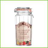 Kilner, Faceted Clip Top Jar 1.8L