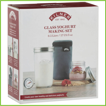 Yoghurt Glass Making Set Kilner- 0.5 Litre