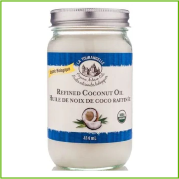 Coconut Oil, Refined La Tourangelle (Organic)  414ml