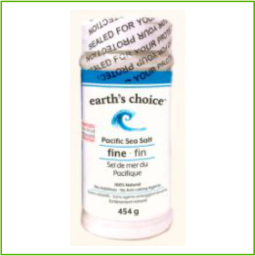 Sea Salt, Fine Pacific -454g (Earth's Choice)