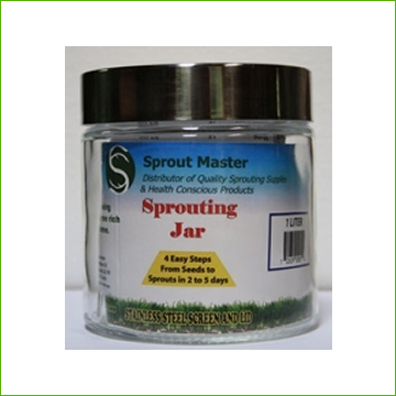 Glass Sprouting Jar 1 L