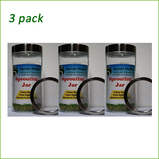 Glass Sprouting Jar 2 L - 3 pack