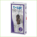 t-sac 100 tea filters #2